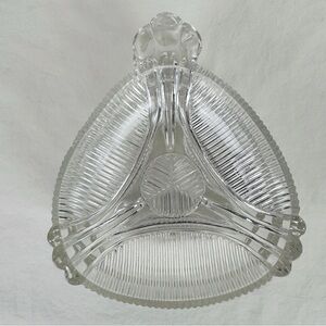 Hazel Atlas Art Deco Triangle Trinket Dishes (3)